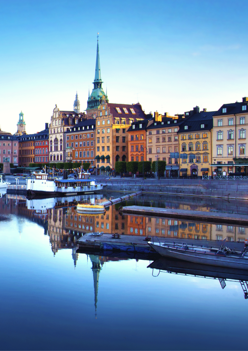 View of Gamla Stan Stockholm. Image.